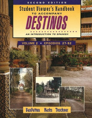 Student Viewer 's Handbook to Accompany Destinos