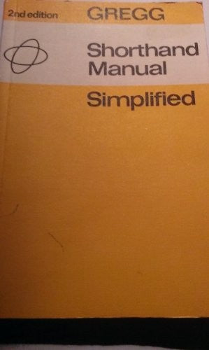 Gregg Shorthand Manual Simplified