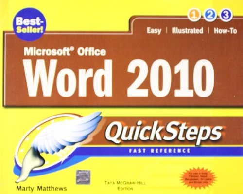 Microsoft Office Word 2010 Quicksteps
