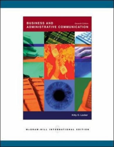 Business and Administrative Communication