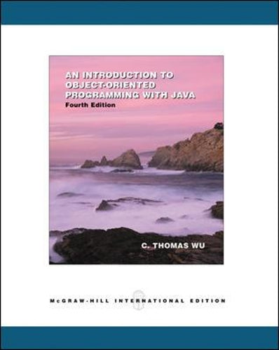 An Introduction to Object-Oriented Programming With Java