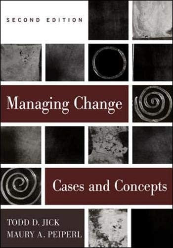 Managing Change:  Text and Cases