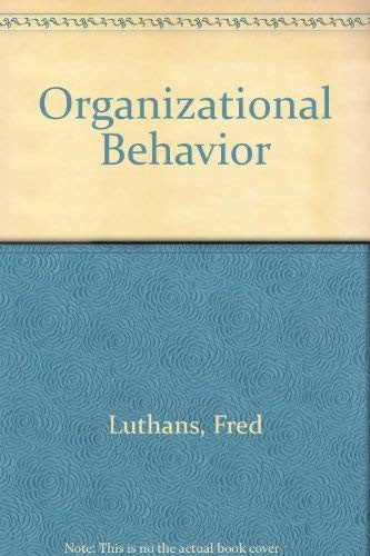 Organizational Behavior
