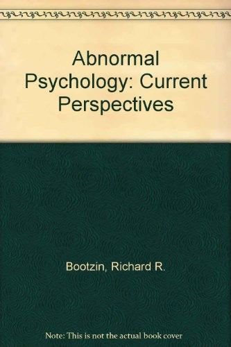Abnormal Psychology