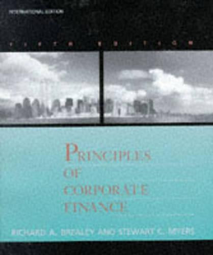 Principles of Corporate Finance