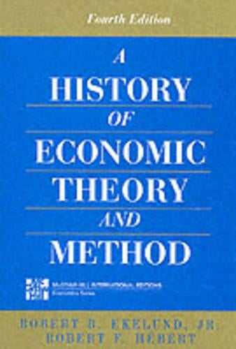 History of Economic Theory and Method