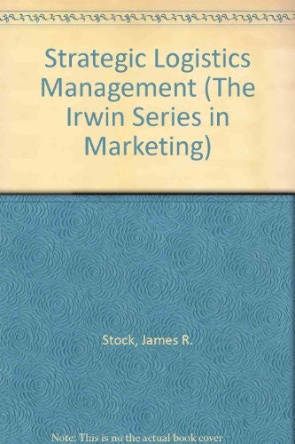 Strategic Logistics Management