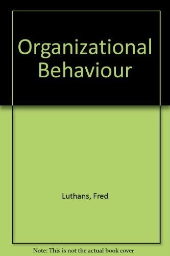 Organizational Behaviour