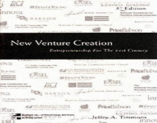 New Venture Creation