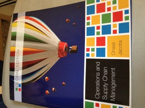 Operations and Supply Chain Management Global Edition