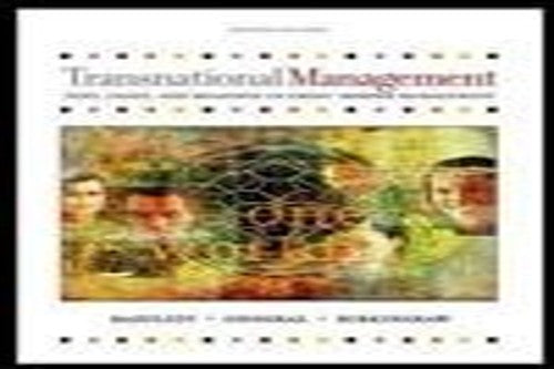 Transnational Management: Text and Cases