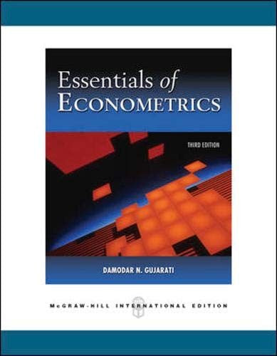 Essentials of Econometrics + Data CD