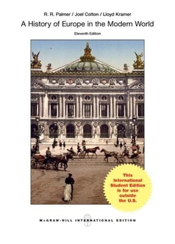 A History of Europe in the Modern World