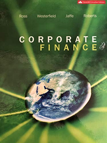 Corporate Finance, 7th Canadian Edition
