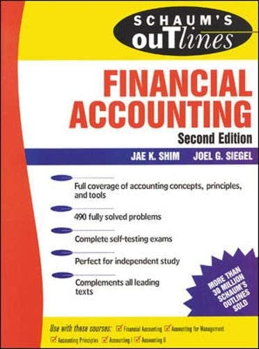 Schaum's Outline of Financial Accounting 2 Ed.