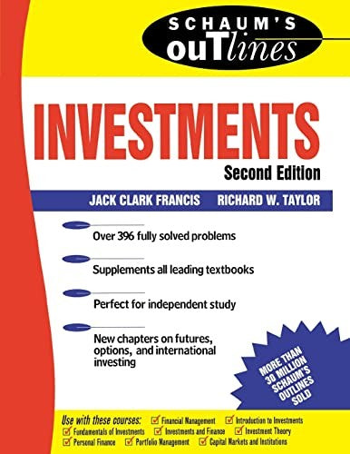 Schaum's Outline of Investments