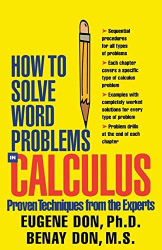 How to Solve Word Problems in Calculus