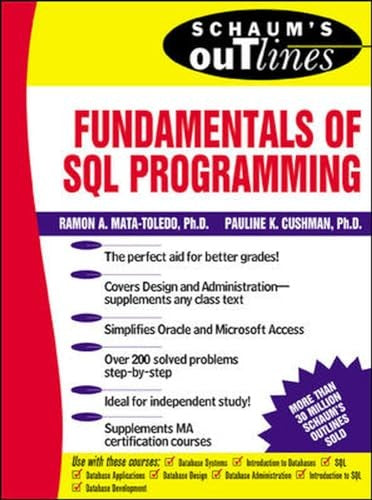 Schaums Outline of Fundamentals of SQL Programming