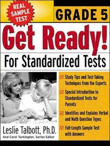 Get Ready! For Standardized Tests : Grade 5