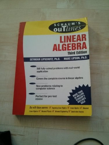 Schaum's Outline of Linear Algebra