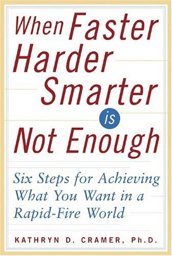 When Faster-harder-smarter is Not Enough