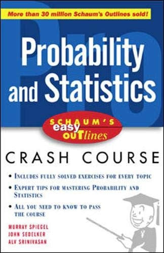 Schaum's Easy Outline of Probability and Statistics