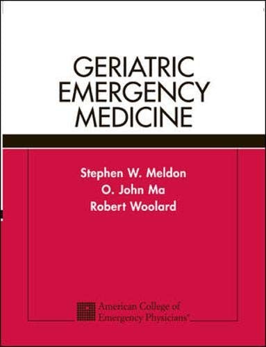 Geriatric Emergency Medicine
