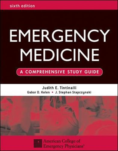 Emergency Medicine: A Comprehensive Study Guide, Sixth edition