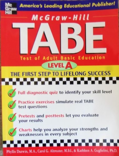 McGraw-Hill's TABE Level A: Test of Adult Basic Education