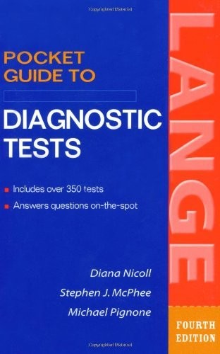Pocket Guide to Diagnostic Tests