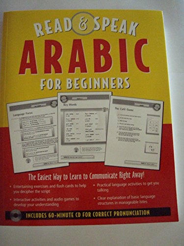 Read and Speak Arabic for Beginners (Book + Audio CD)