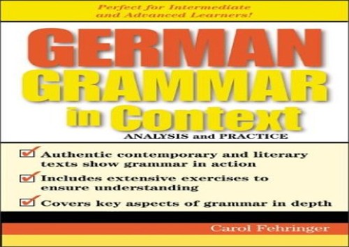 German Grammar in Context
