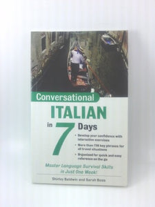 Conversational Italian in 7 Days 