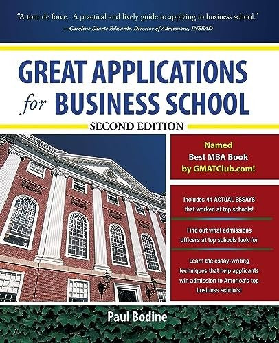 Great Application Essays for Business School