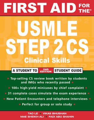 First Aid for the USMLE Step 2 CS