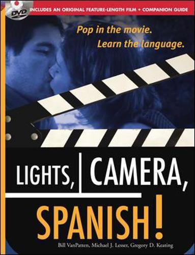 Lights, Camera, Spanish (Book + DVD)