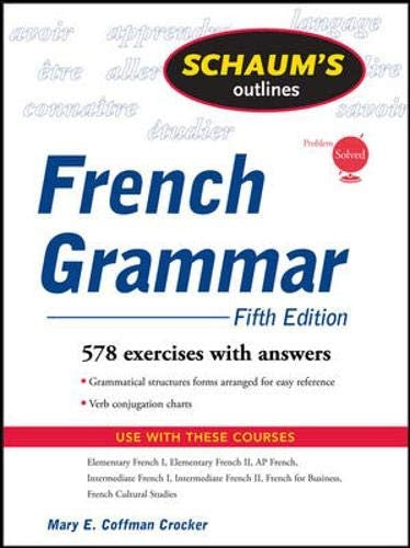 Schaum's Outline of French Grammar, 5ed