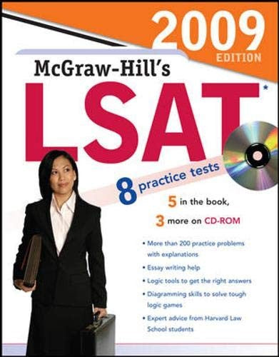 McGraw-Hill''s LSAT with CD-ROM, 2009 Edition