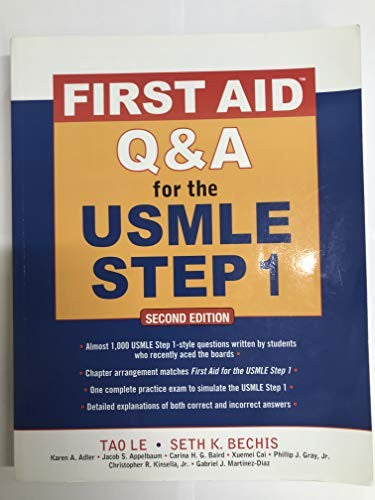 First Aid Q&A for the USMLE Step 1, Second Edition