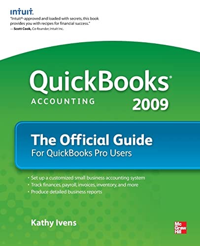 QuickBooks 2009 The Official Guide