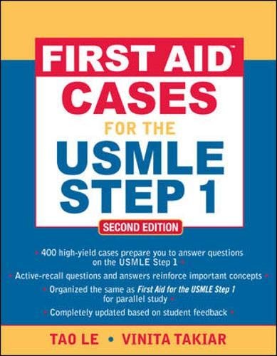First Aid Cases for the USMLE Step 1: Second Edition