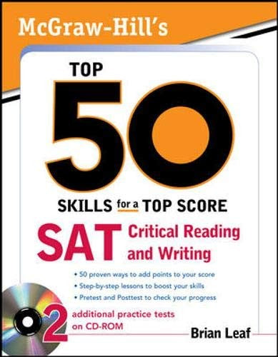 McGraw-Hill's Top 50 Skills for a Top Score: SAT Critical Reading and Writing