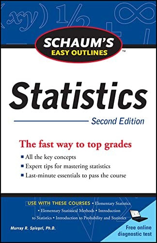 Schaum's Easy Outline of Statistics, Second Edition