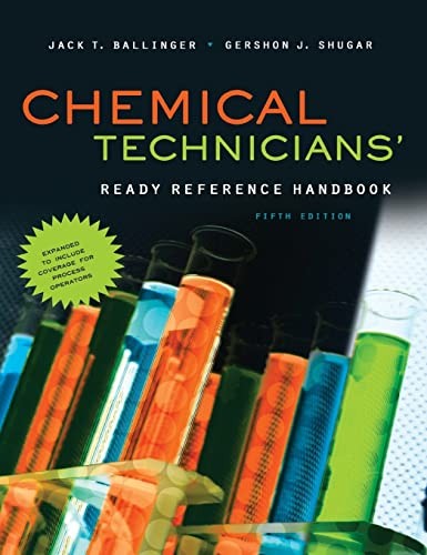 Chemical Technicians' Ready Reference Handbook