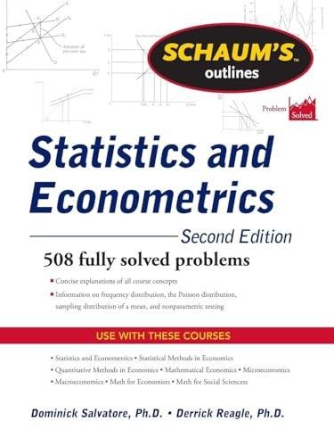 Schaum's Outline of Statistics and Econometrics, Second Edition