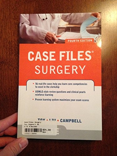 Case Files Surgery, Fourth Edition