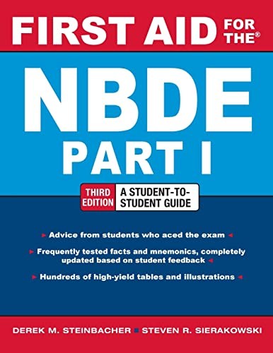 First Aid for the NBDE Part 1, Third Edition