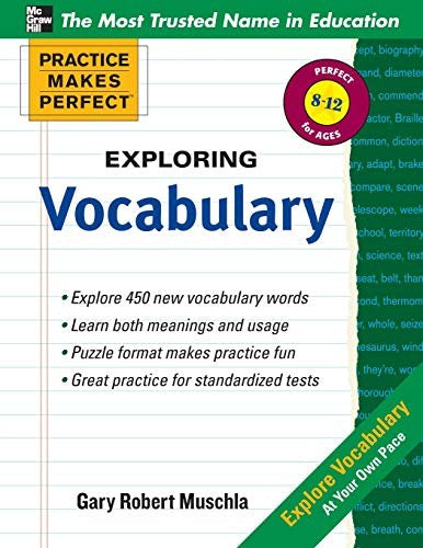 Practice Makes Perfect Exploring Vocabulary