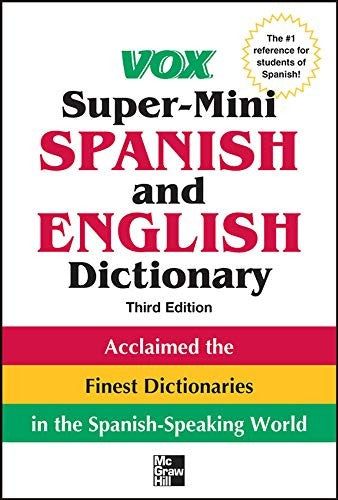 Vox Super-Mini Spanish and English Dictionary