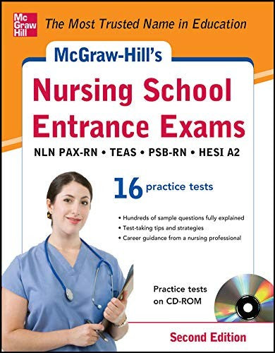 McGraw-Hill's Nursing School Entrance Exams with CD-ROM